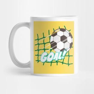 Goal, soccer Mug